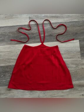 Rumor Red Halter Top XXS